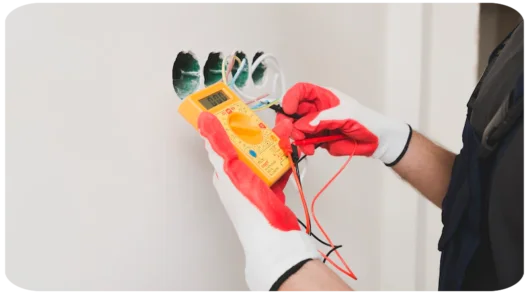 الكهرباء والسباكة في عمار وافكار للمقاولات